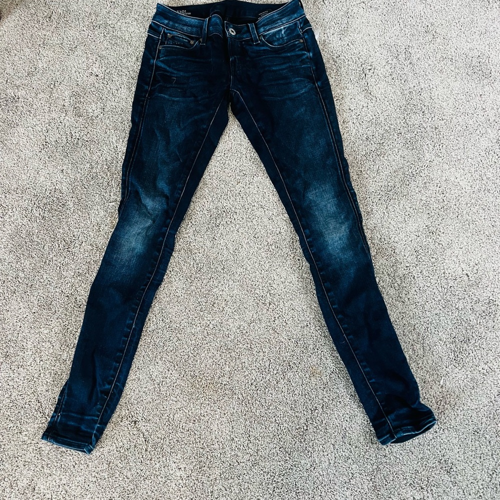 Women’s G-Star Raw 3301 low super skinny jeans